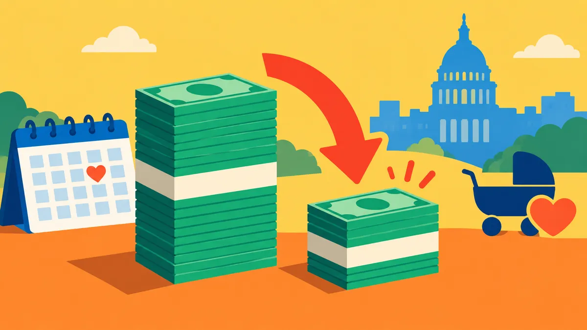 DC Paid Leave Just Got Smaller: Check the New $1,100 Cap - original conceptual illustration