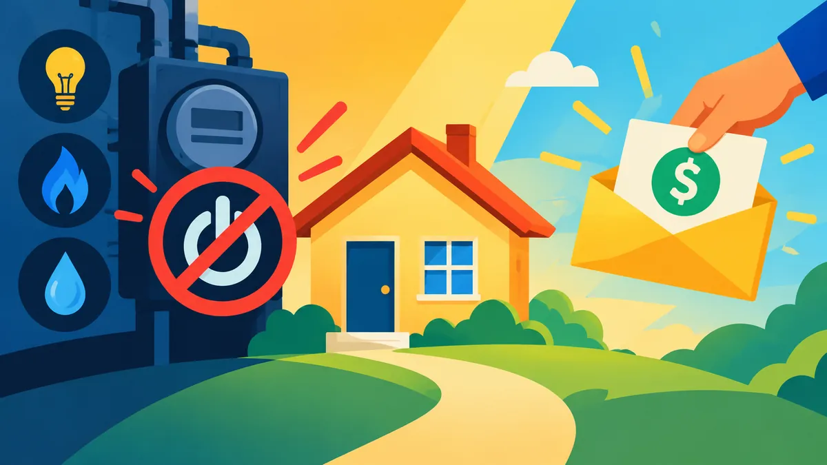 Facing a Utility Shutoff? A New Grant Window Just Opened - original conceptual illustration