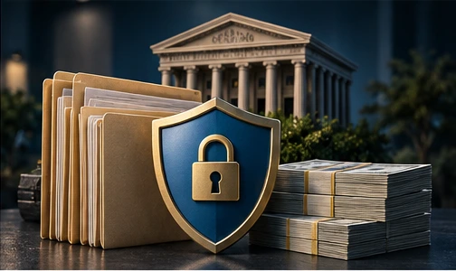 Doxim Breach Claims Offer a $100 Estimate or Documented Losses by October 13 - conceptual editorial illustration