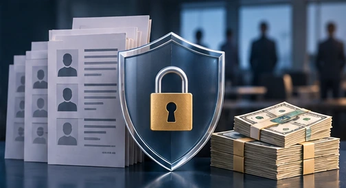 Hire Velocity Breach Claims Offer $40 or Documented Losses, Not Both - conceptual editorial illustration