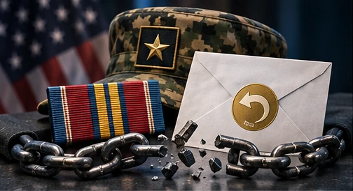 Just4Veterans Cash Claims Close October 5. Unpaid Fees Have a Different Route - conceptual editorial illustration