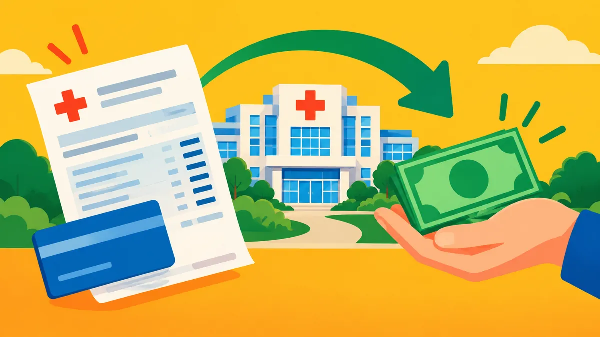Paid a Surprise Maryland Hospital Fee? Some UMMS Patients Are Getting Refunds - original conceptual illustration