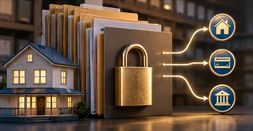 Mortgage Investors Group Claims Have a $45 Option and a Shared Cost Cap - conceptual editorial illustration