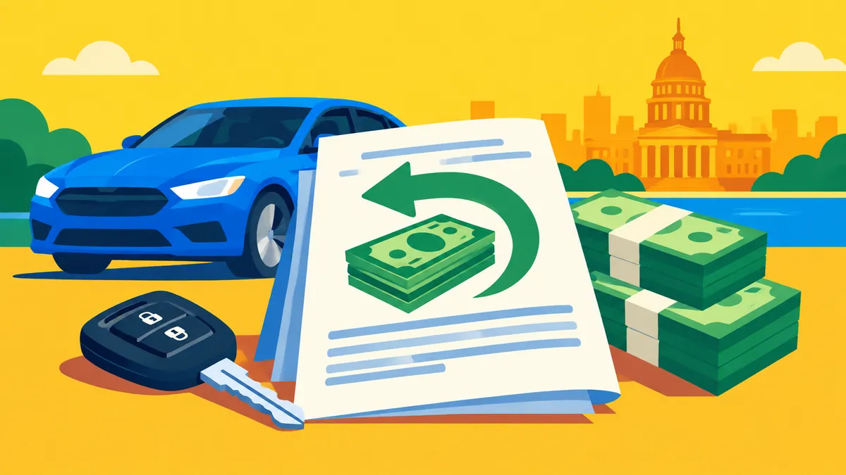New York Orders $1 Million-Plus in DARCARS Refunds. Check Your Paperwork - original conceptual illustration