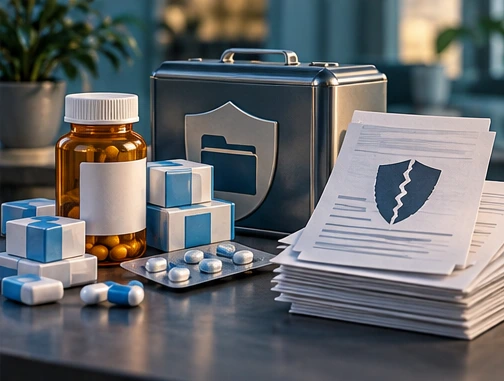 OnePoint Patient Care Claims Close October 8. Cash Routes Are Alternatives - conceptual editorial illustration
