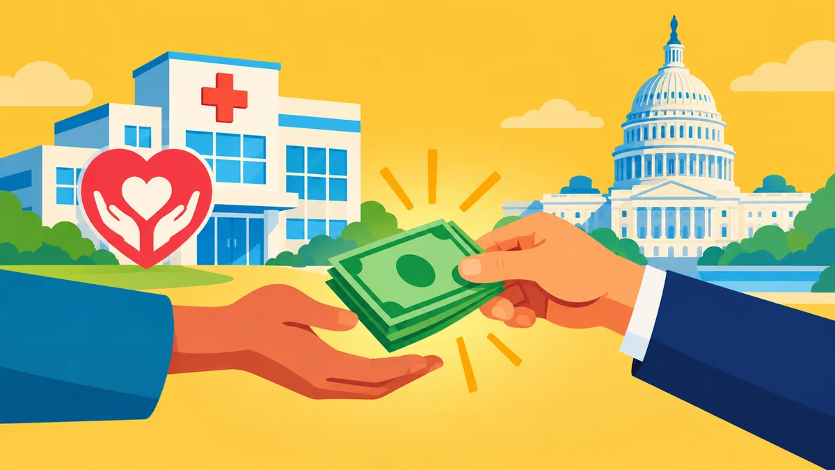 Paid Before Charity Care Approval? Washington Deal Returns Money to 1,300 Patients - original conceptual illustration