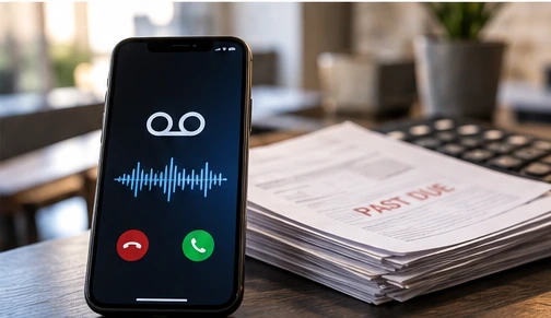 Debt-Relief Voicemail Case Survives Dismissal. Calling Back Was Not Retroactive Consent - conceptual editorial illustration