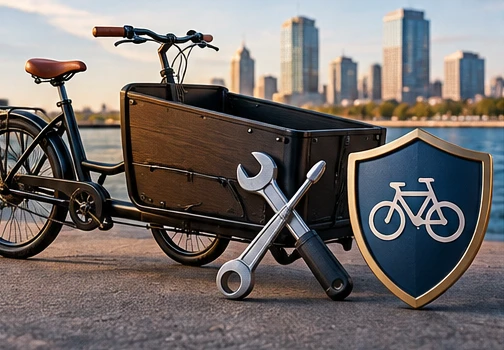 Urban Arrow Cargo-Bike Recall Offers a Free Seat-Post Repair, Not a Refund - original conceptual illustration