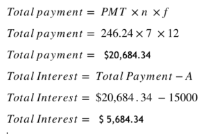 student loan total payment